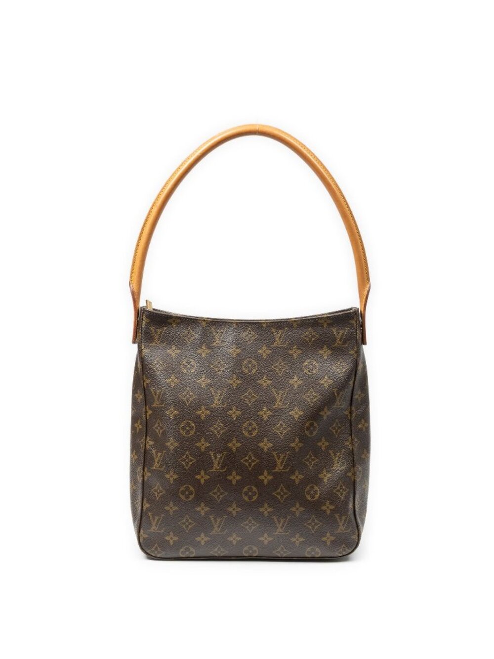 Louis Vuitton Looping Brown Monogram Canvas Shoulder Bag